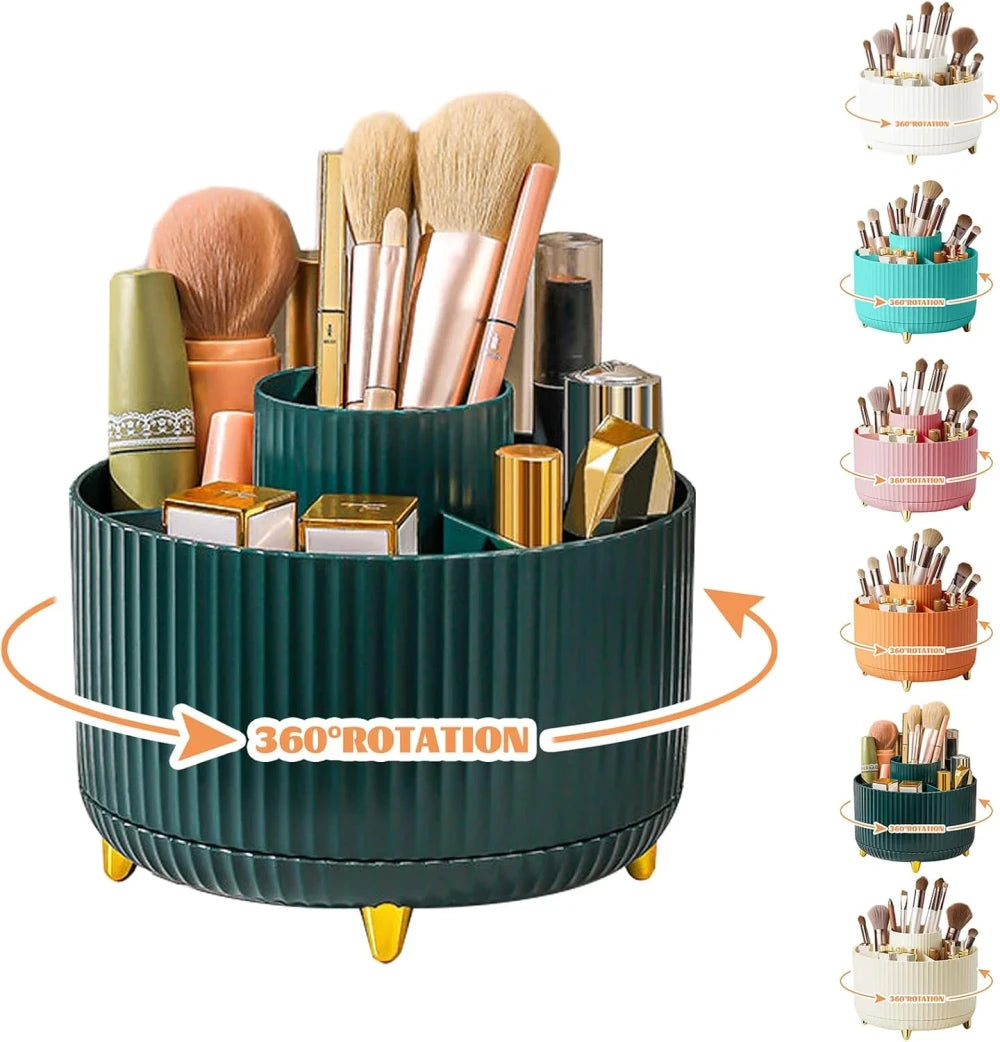5 Slot Rotating Brush Holder
